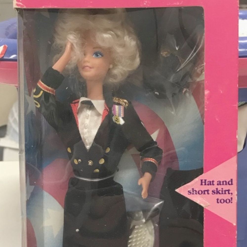 Vintage Army Barbie 1989 American Beauties Collection NIB VHTF
